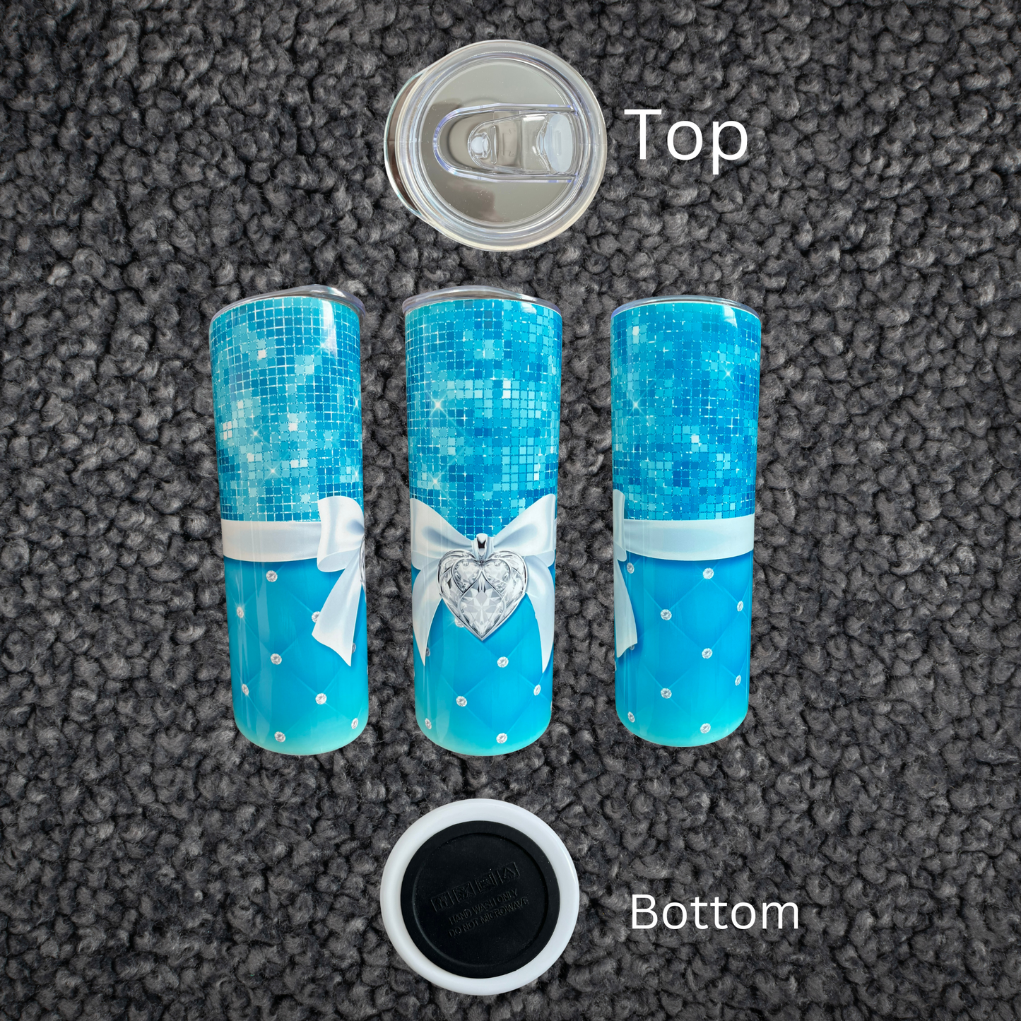 20 oz Sublimation Tumbler - Tiffany Blue