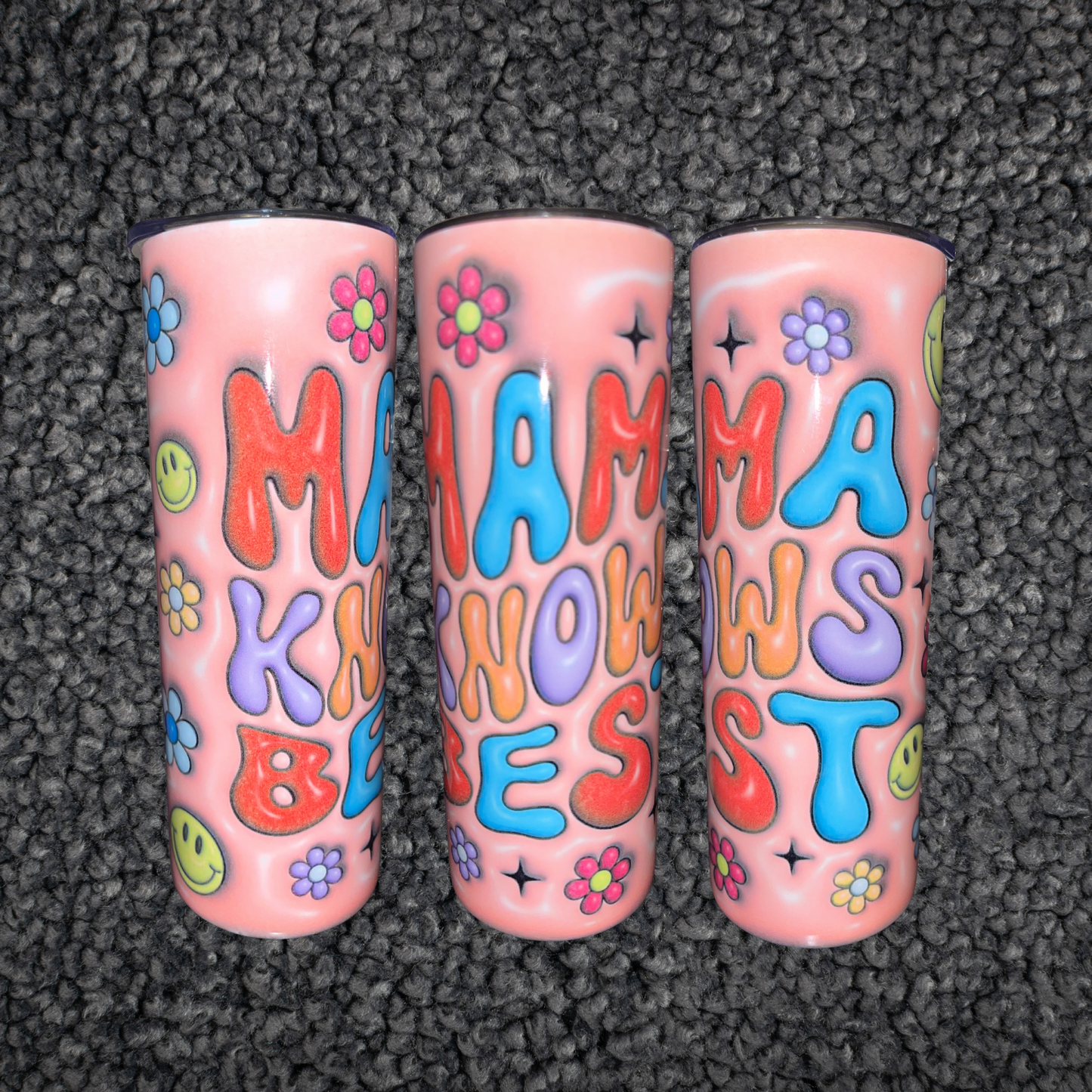20 oz Sublimation Tumbler - Mama Knows Best