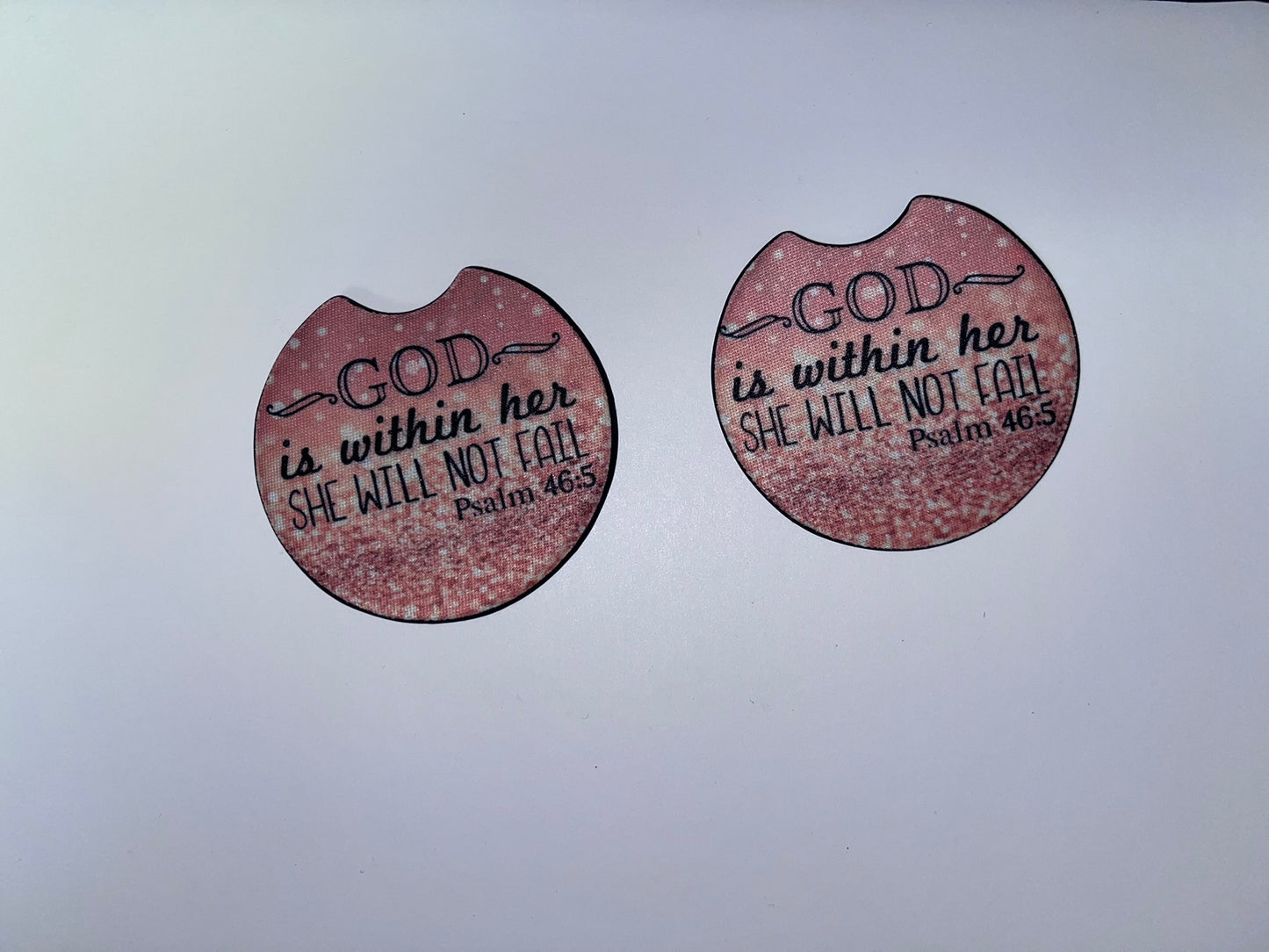 Neoprene Car Coaster, Pair $8
