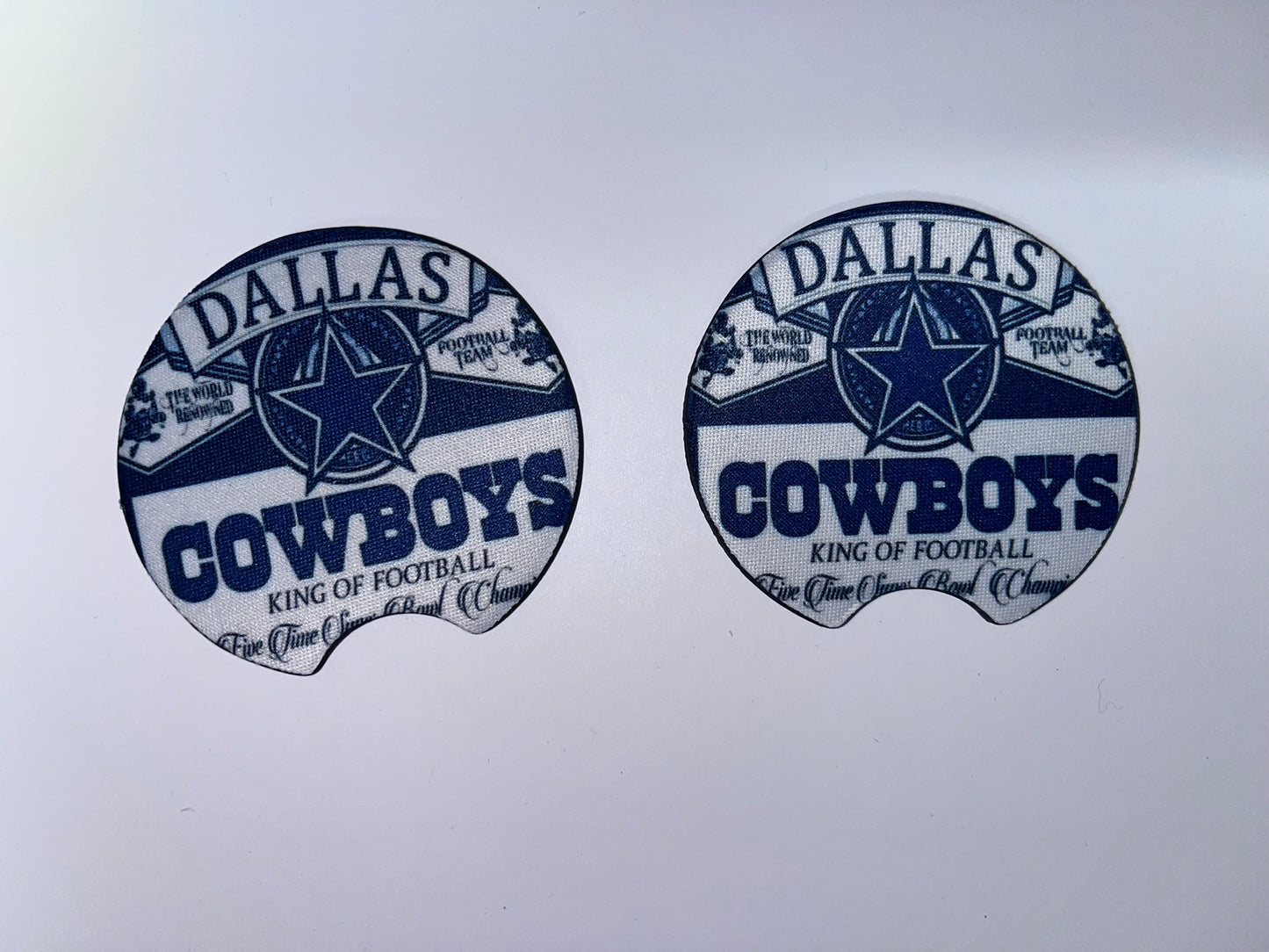 Neoprene Car Coaster, Pair $8