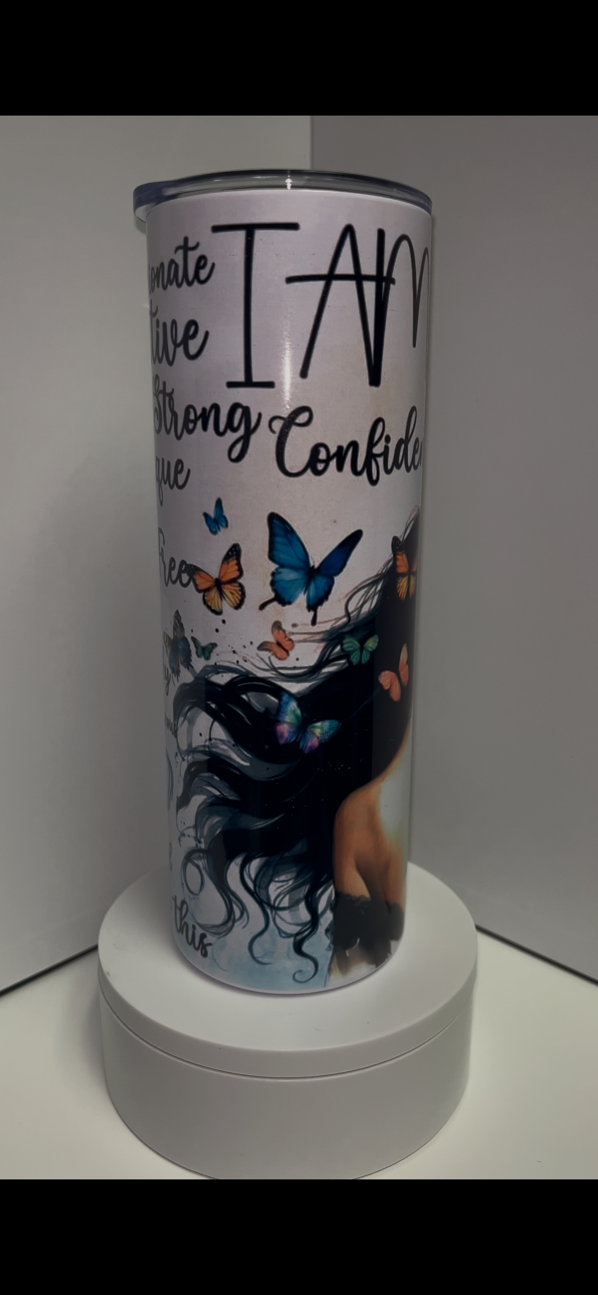 I am - 20 oz Tumbler