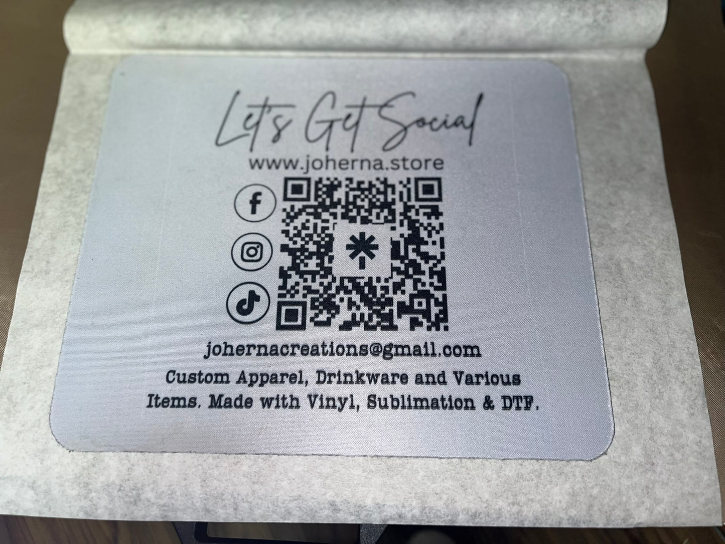 Personalized Mousepad