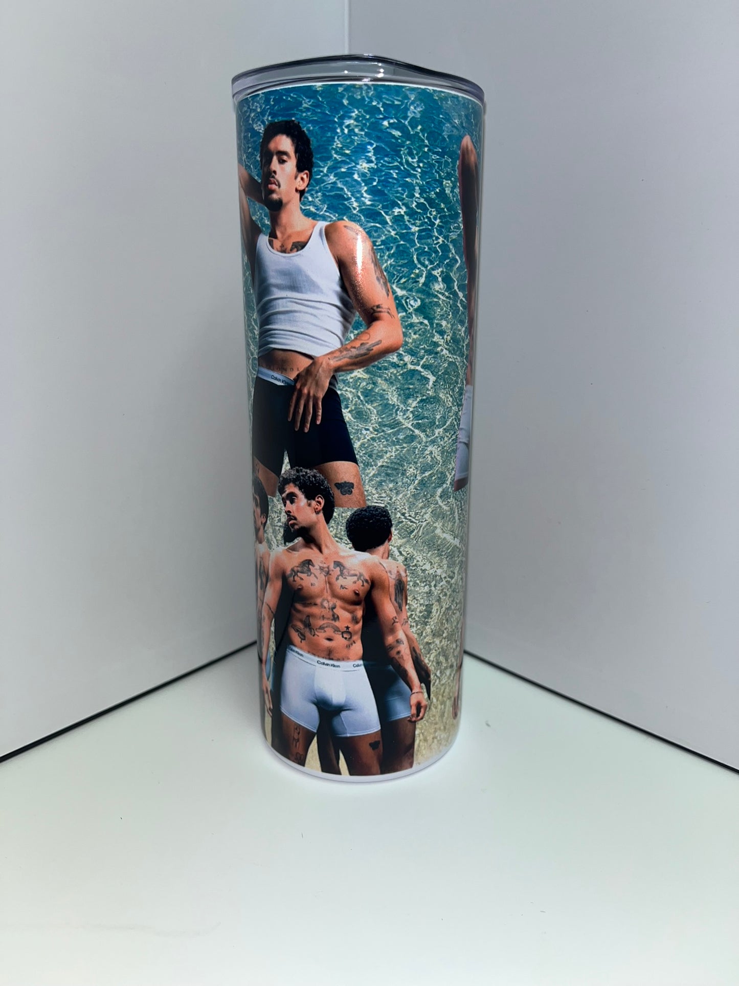 Bad Bunny Beach Tumbler