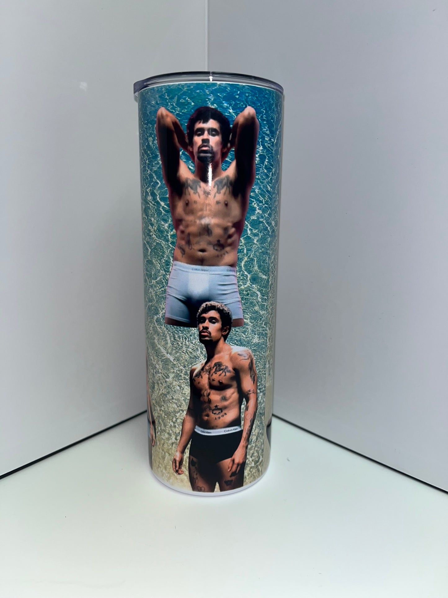 Bad Bunny Beach Tumbler
