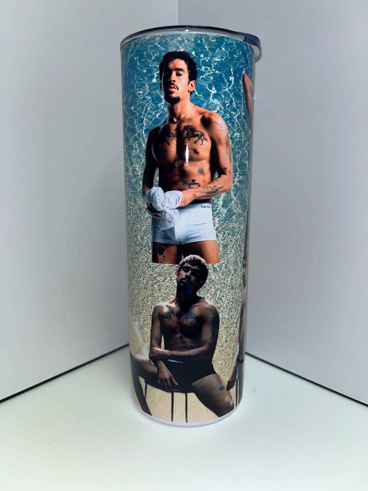 Bad Bunny Beach Tumbler