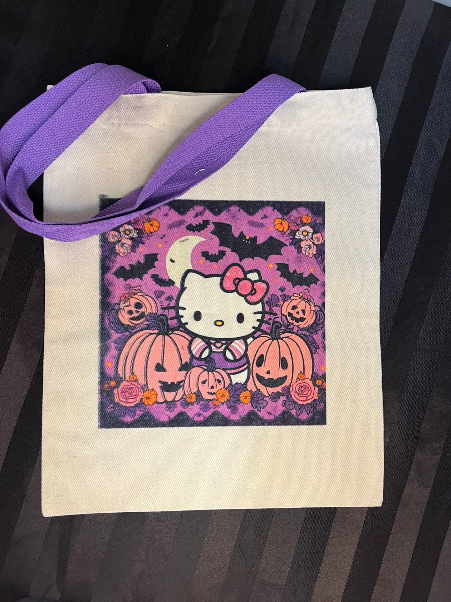 HK Halloween Tote Bag - $8