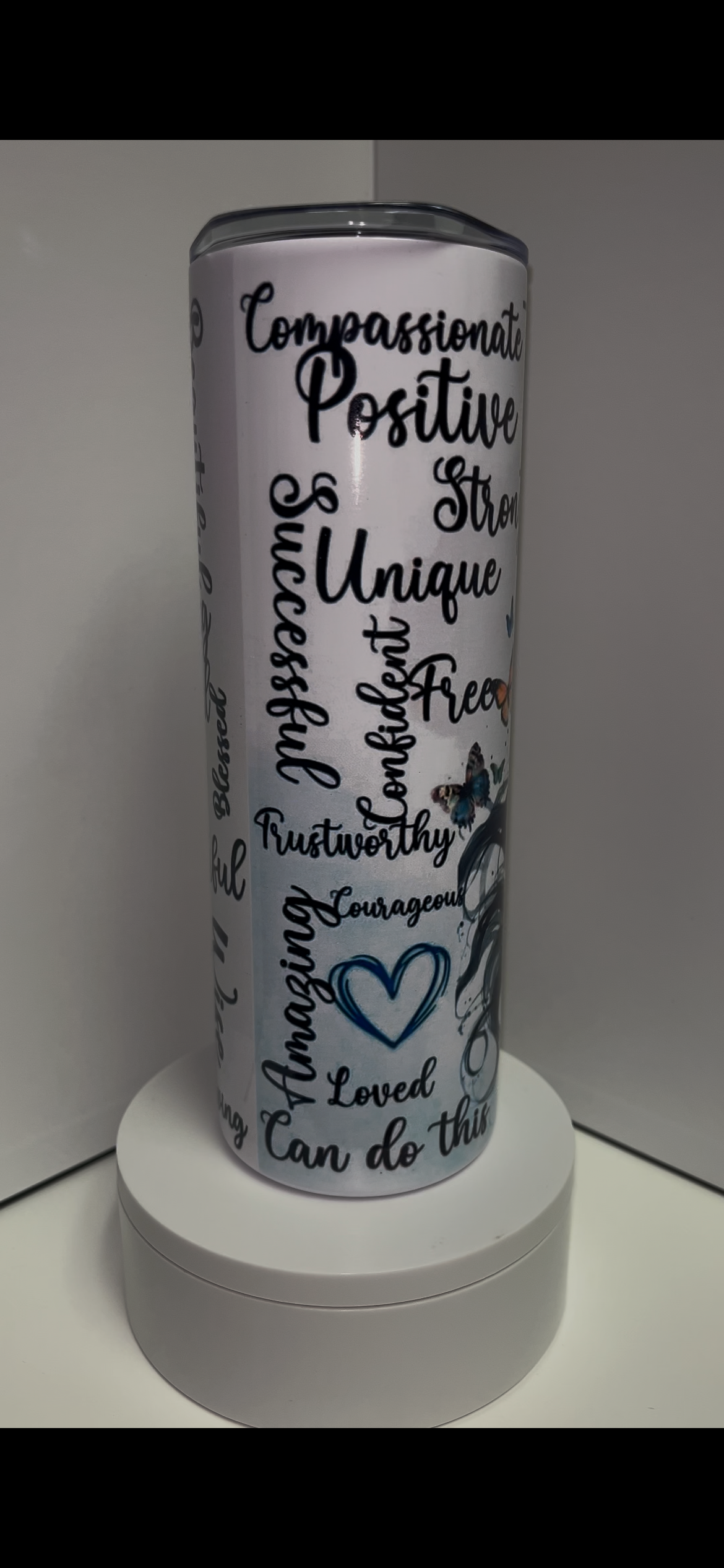 I am - 20 oz Tumbler