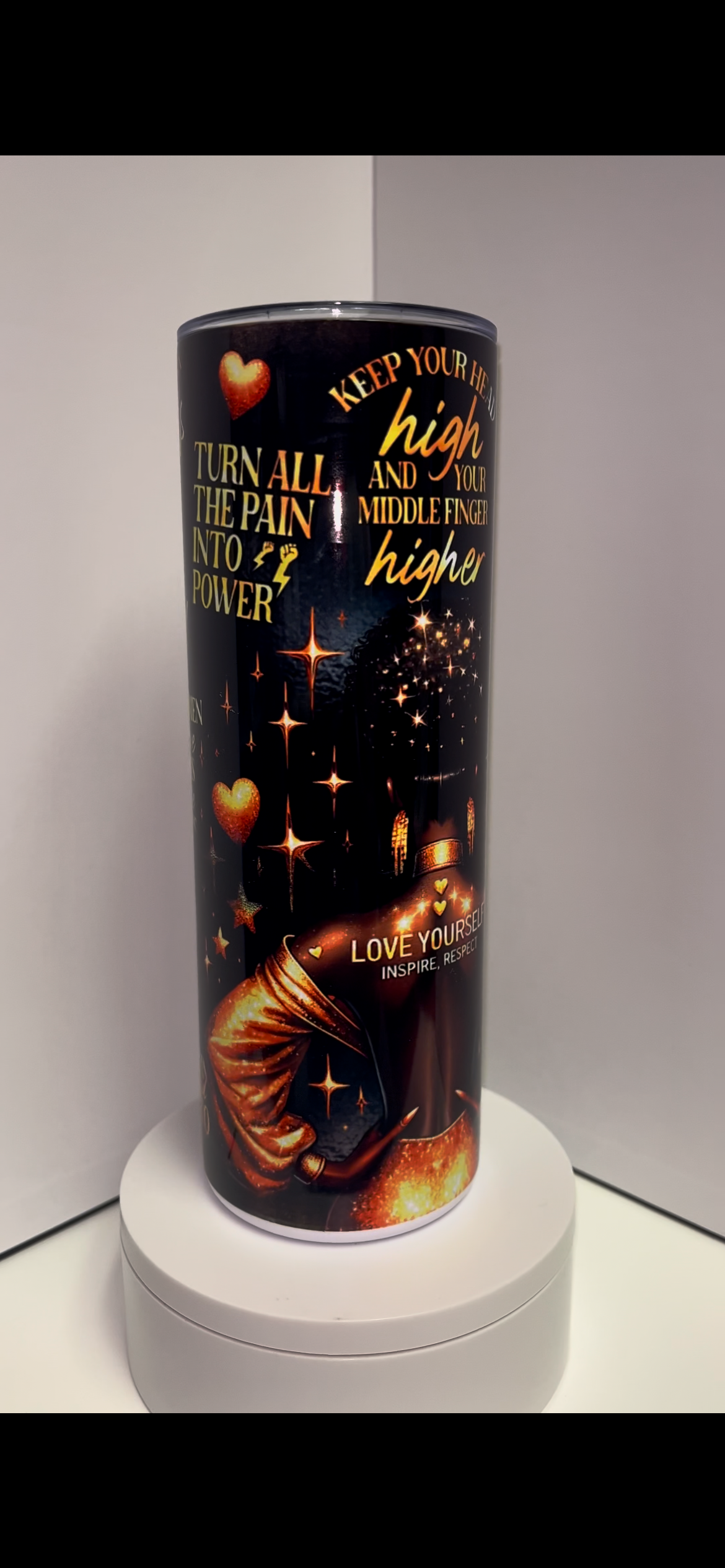 Love Yourself - 20 oz Tumbler