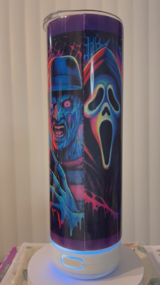 20 oz Bluetooth Men of Horror Tumbler