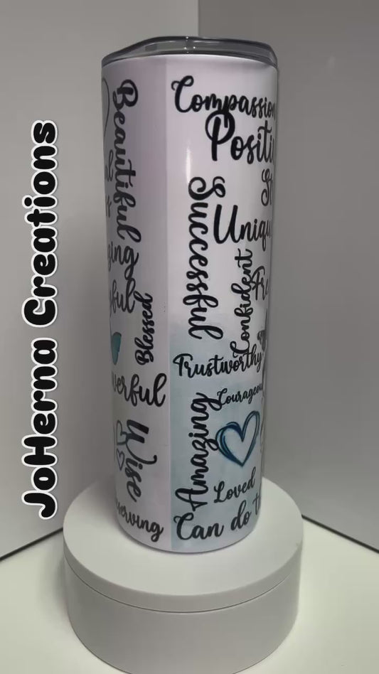 I am - 20 oz Tumbler